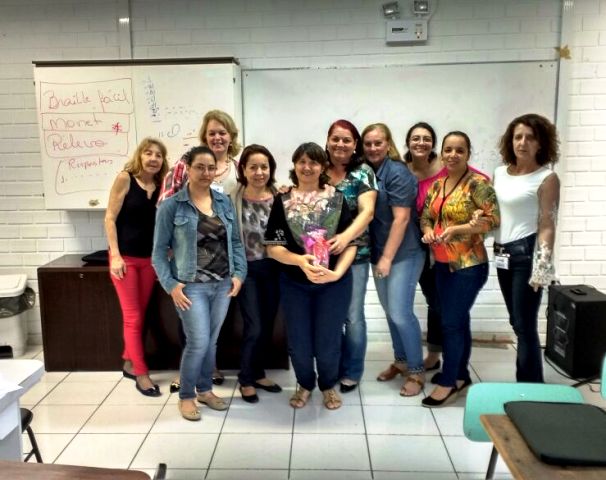 Encerramento do curso Braille Fácil em 2 de dezembro de 2016