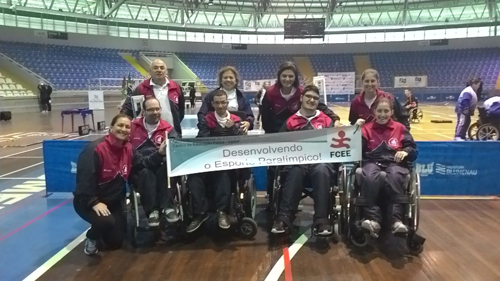 Equipe de bocha paralímpica