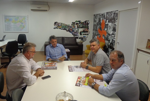 Representantes da Câmara de Florianópolis no Gabinete da Presidência