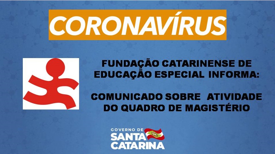 Comunicado sobre quadro magistério