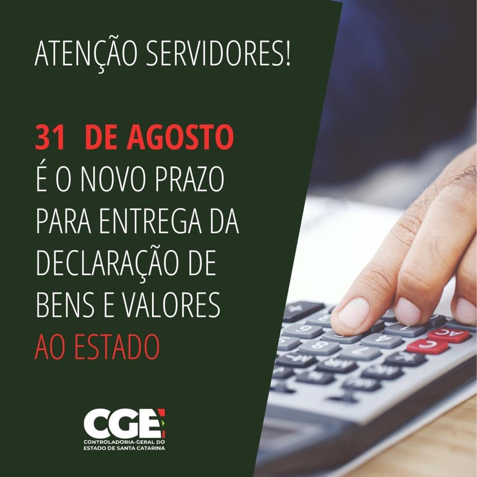 Cartaz com texto: Comunicado atenção servidores