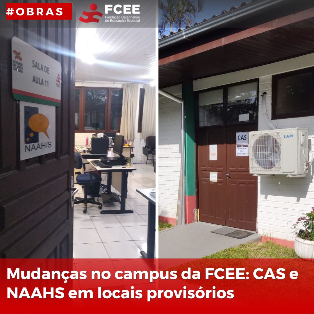 duas fotos externas, de portas com placas